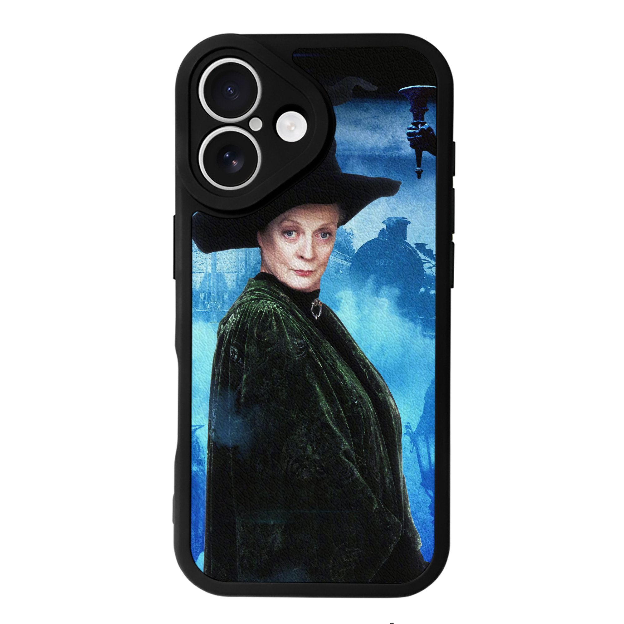 （画像用） Harry Potter ハリー・ポッターシリーズ 【iPhone 16シリーズ対応】シリコンスマホケース（レザー調） 材質：シリコン